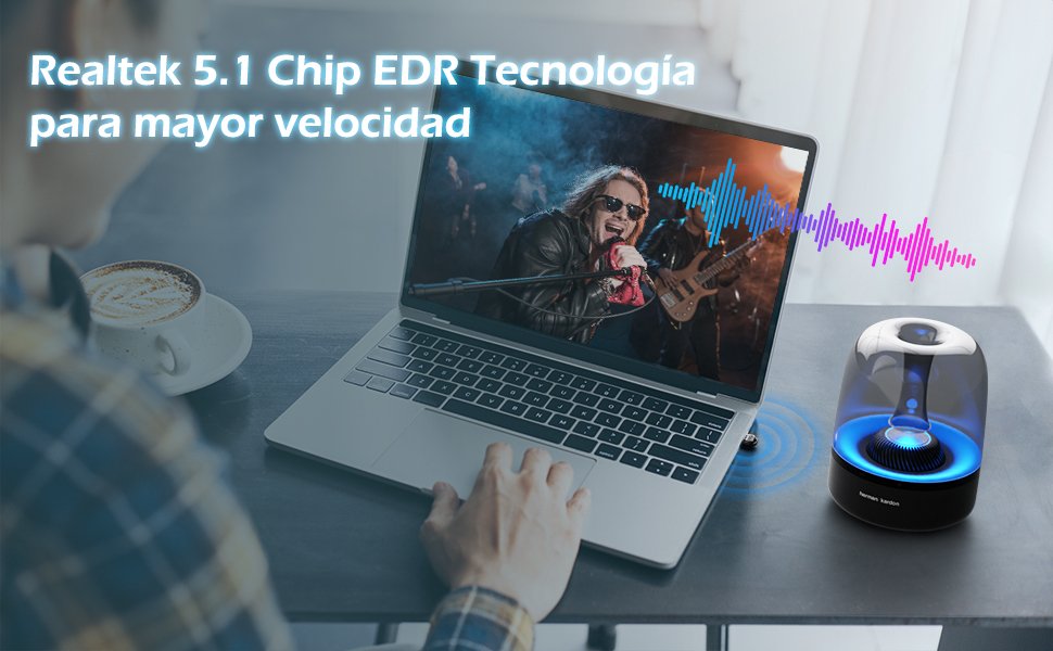 Adaptador USB Bluetooth 5.1 para PC - Imagen 4