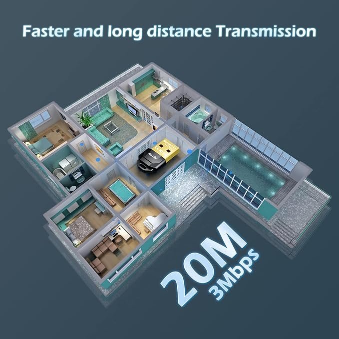 Adaptador USB Bluetooth 5.1 para PC - Imagen 10