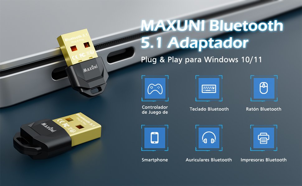 Adaptador USB Bluetooth 5.1 para PC - Imagen 6