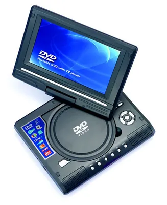 Portable DVD Player LMD-998 8.5" Swivel HD USB Black